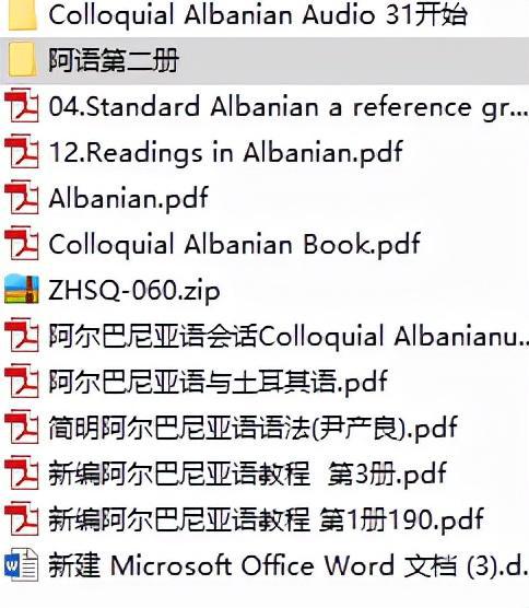 阿尔巴尼亚语言概述，探究主要语言特点